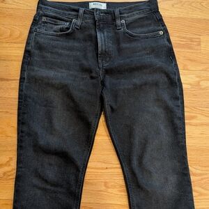 Agolde Women's Dark Gray Slim Jeans